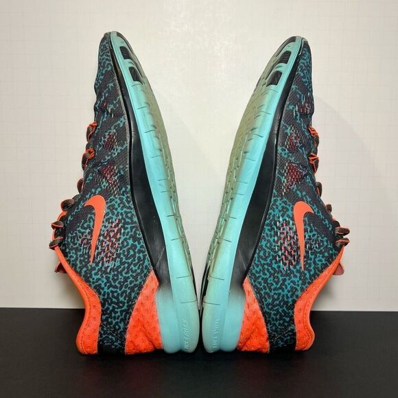 Womens NIKE Free TR Fit 5.0 Teal Blue Running Shoes / Size 9.5 - Picture 6 of 8